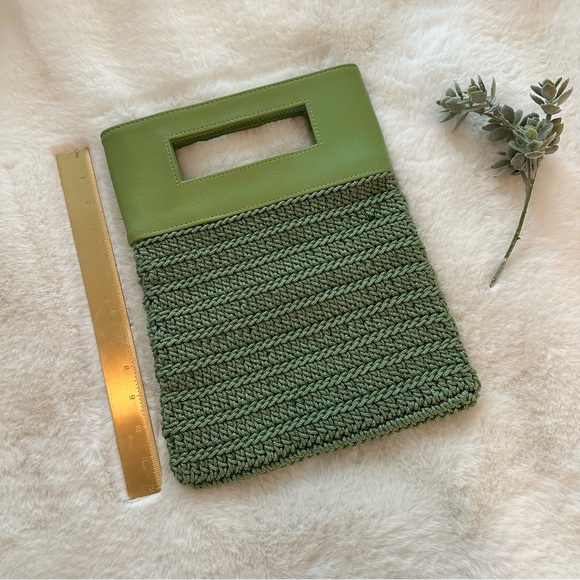 Binge Knitting | NWOT - Aurora Mini Foldover Clutch - Sage - Picture 8 of 9